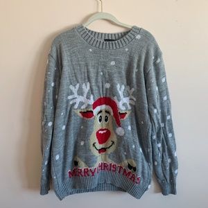Rudolph "Merry Christmas" Sweater